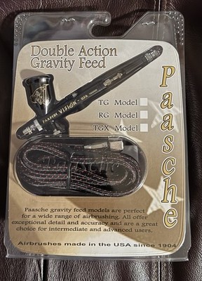 Paasche TGX-3AX Airbrush Kit With P-253 Deluxe Wood Case PRICE DROP