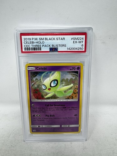Celebi graded PSA 6 for sale on eBay