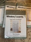 8 X Window Accents sage Lace Window Panel NOS 40 x 63" Lot Of 8 47435 Samantha — photo 4