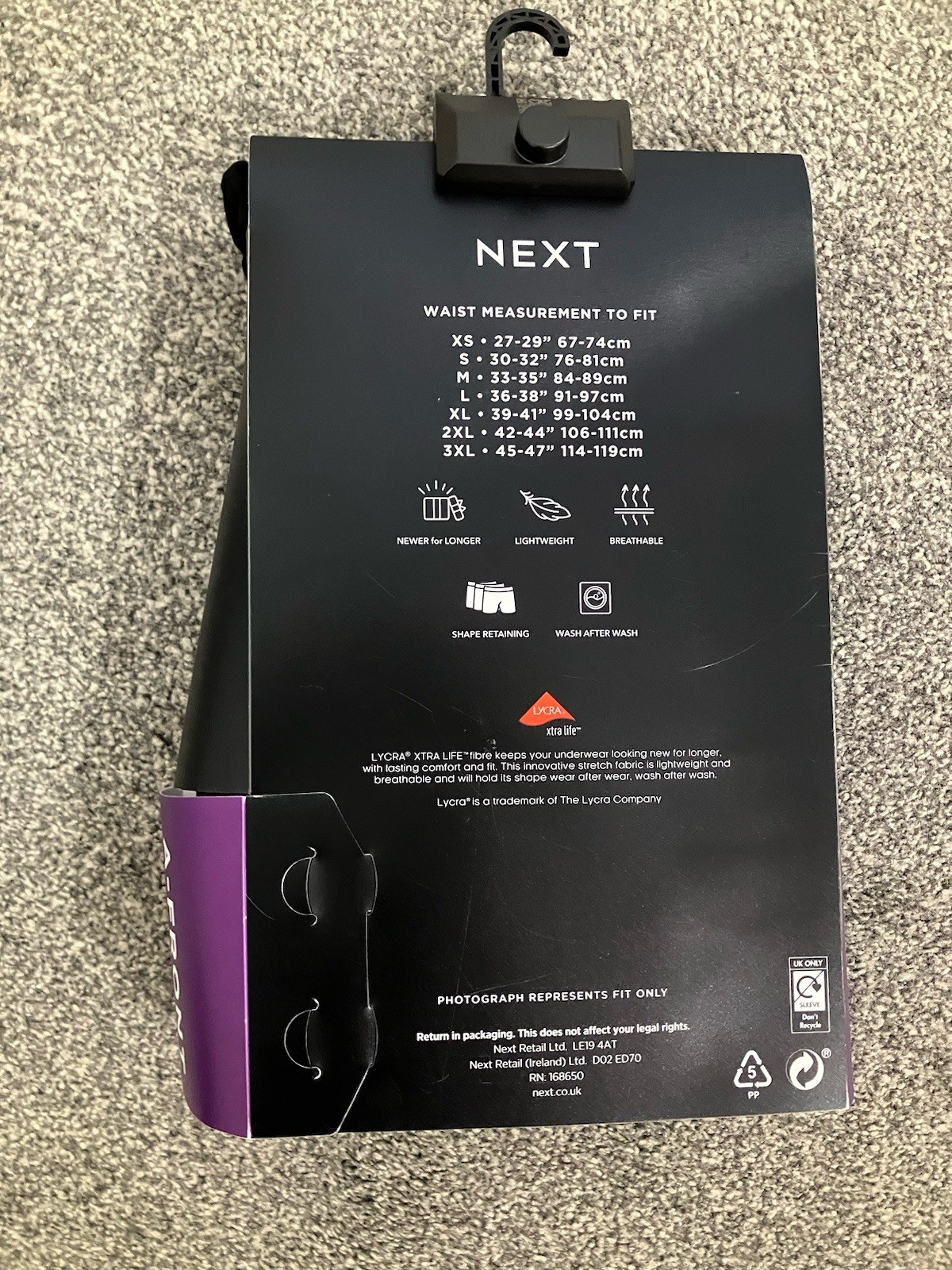 BNWT Next Mens Cotton Stretch A Front Boxers Trunks 8 Pack Size Medium image 3