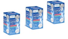 Shower vapor tablets ,soothing non medicated bath tablets,vapor tabs  15pc 
