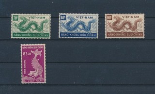 LT08540 Vietnam coiling dragon fine lot MNH