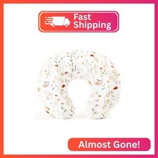 GRSSDER Reversible Nursing Pillow Cover, Ultra Soft Stretchy Minky Removable Nur