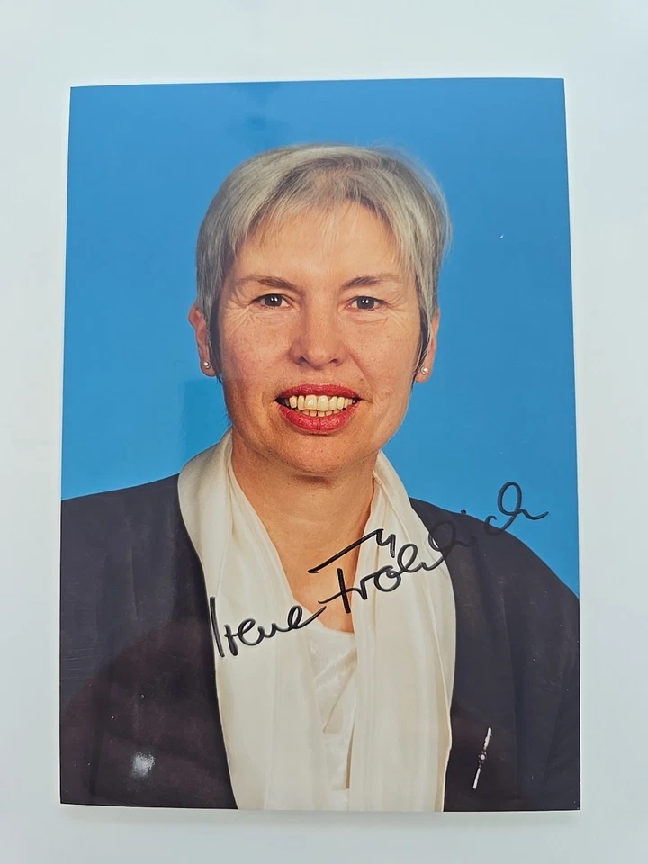 IRENE FRÖHLICH Autogramm Signiert Autograph Signed Original Foto Politik  - Bild 1 von 1
