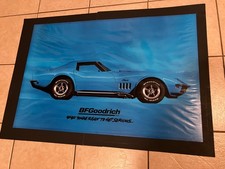 1969 Chevrolet Corvette Stingray Bf Goodrich Tires Original Poster 24x36 Nice