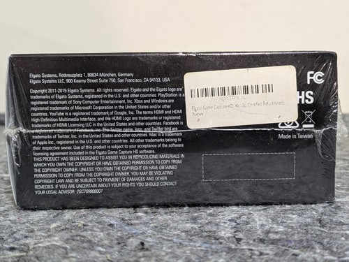 Elgato Game Capture HD High Definition Recorder - CERTIFIED REFUR / SEALED - Picture 3 of 9