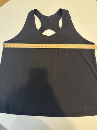 Athleta Womens 3X Black Nitro Tank Top Keyhole Cutout Back - Picture 6 of 8