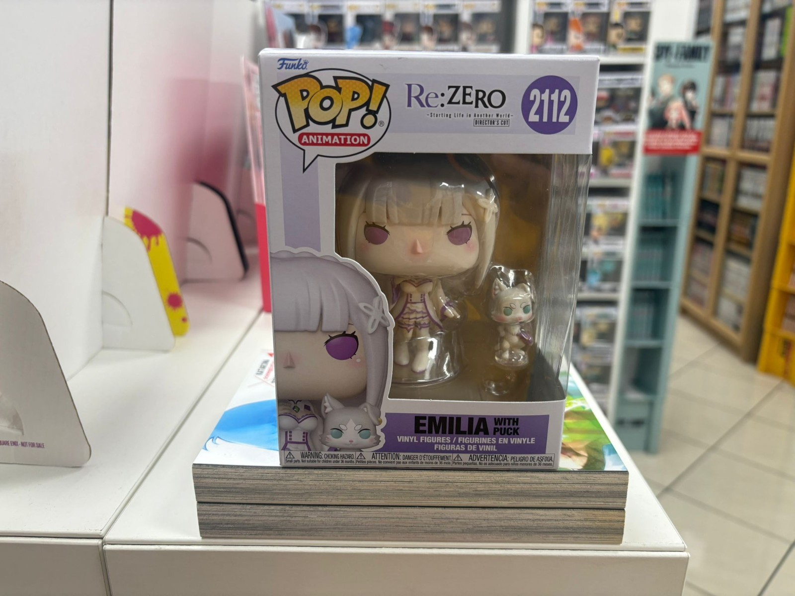 Funk Figurine Funko Pop & Buddy Re Zero Emilia With Puck - Image 2