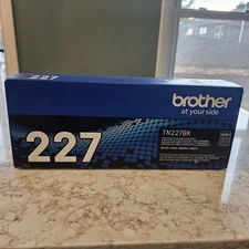 NEW & SEALED Brother Genuine TN-227BK High Yield Black Printer Toner Cartridge
