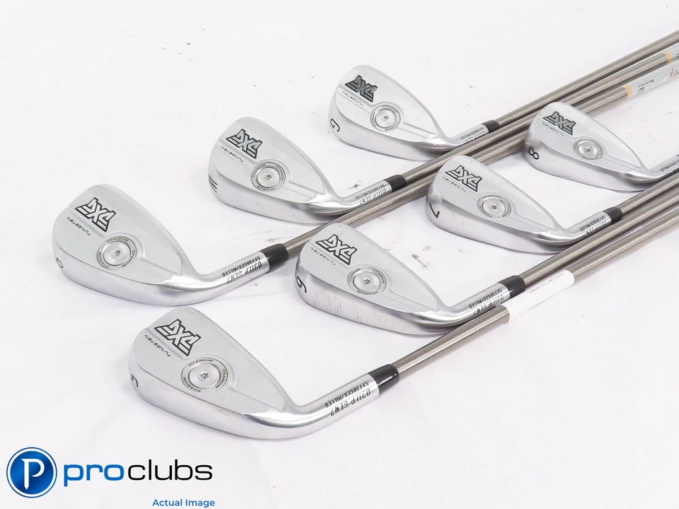 Nice Left Handed PXG 0311P Gen7 5-PW,GW IRON SET Regular Flex Graph +1/2" 439480 - Image 2 of 4