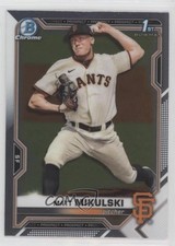 2021 Bowman Draft Chrome Matt Mikulski #BDC-179 0o6v