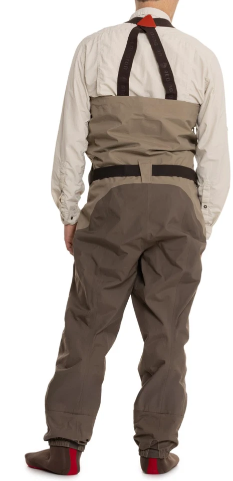 Redington Sonic Pro HDZ 4L Chest Fishing Waders Stocking Foot XXL Clay - Image 2 of 4