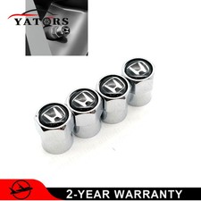 4pcs Hex Fit Honda Sport Car Truck Suv Tire Wheel Air Stem Dust Valve Caps Cover