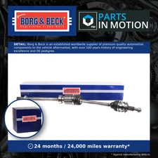 Drive Shaft Front Right BDS1697 Borg & Beck Driveshaft FTH12550X Quality New