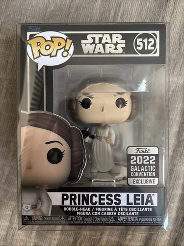 Funko Pop! Vinyl: Star Wars - Princess Leia - Star Wars Celebration FYE Funko...
