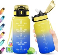 Trinkflasche 500Ml, Sport Wasserflasche Bpa-Frei, Auslaufsicher, Trinkflasche