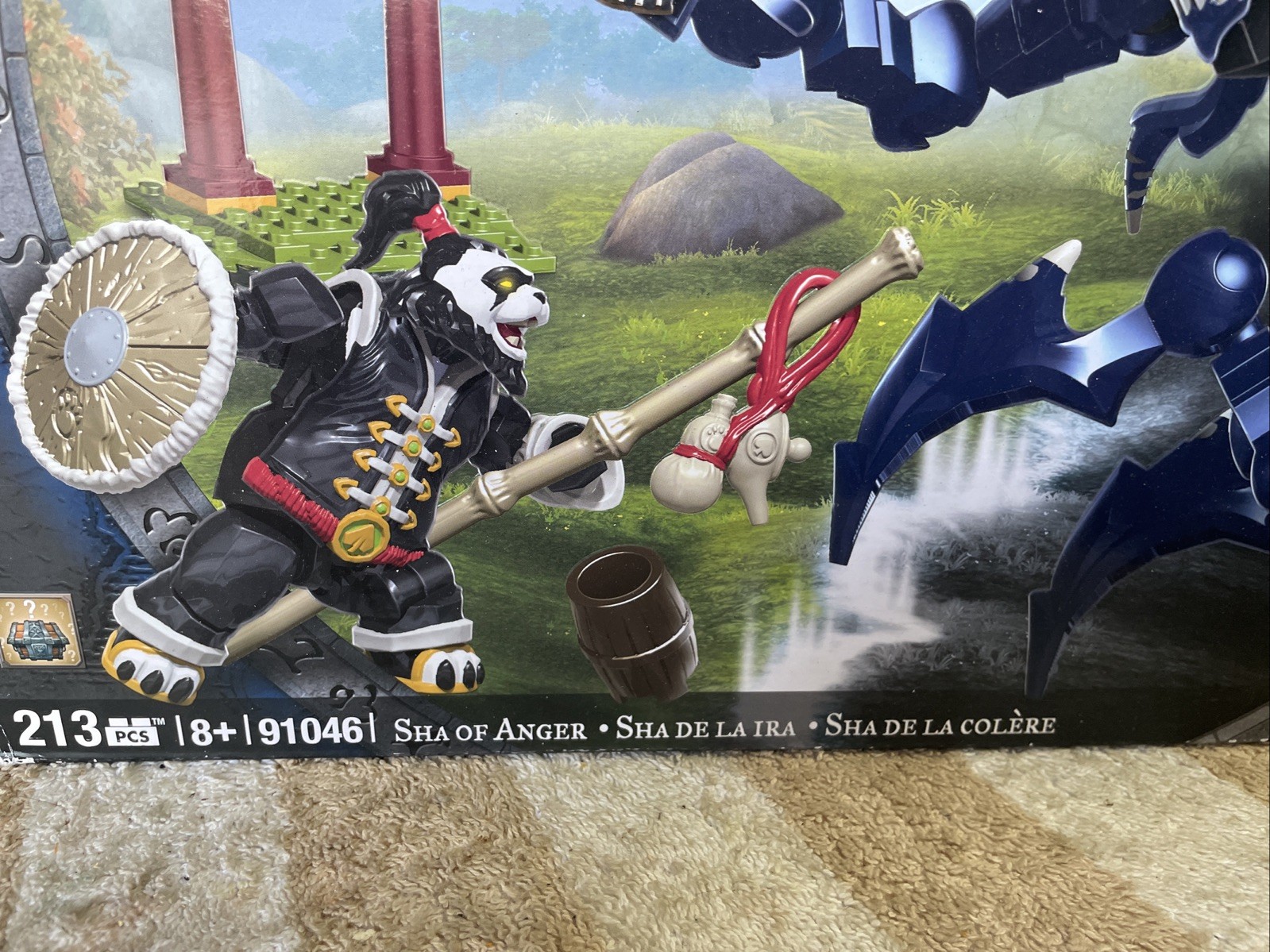 Mega Bloks World of Warcraft Sha of Anger 213 Piece Building Set NIB 2012