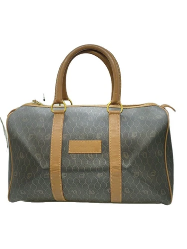 Sac Christian Dior Boston PVC noir occasion