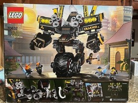 LEGO-The Ninjago Movie- QUAKE MECH w/5 Mini Figures- Retired NIB New Set 70632