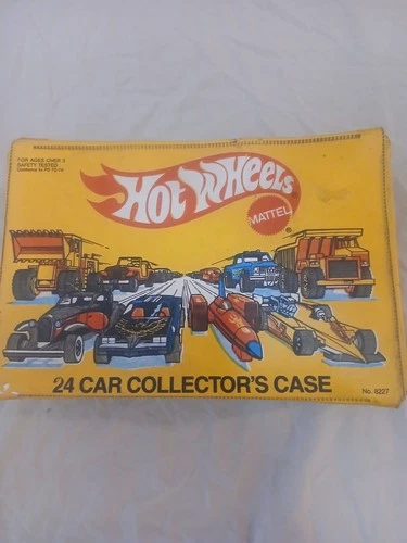 vintage hot wheels collectors case