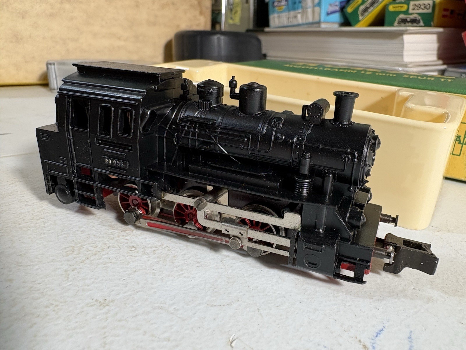 Rokal TT 01011 BR89 005 Steam Tank Locomotive w/Box – West Germany 12mm Spur TT