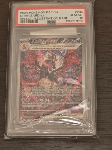 Charizard ex 234/091 SV: Paldean Fates Holo PSA 10 Ebay Authenticated!