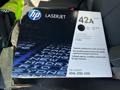 HP 42A Black LaserJet Toner Cartridge  SEALED
