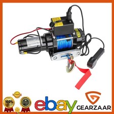 Elektrische Seilwinde Synthetisches Elektrowinde Motorwinde Synthetisches 12V