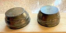 LIBERTY TUDRIC ZINN ZWEI KLEINE SCHALEN 0,5 CM DURCHMESSER. NUMMER .JUGENDSTIL .