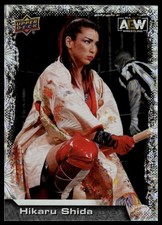 2022 Upper Deck AEW Hikaru Shida #78 Pyro