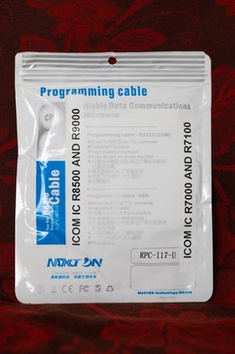 MAXTON RPC-117-U PROGRAMMING CABLE For ICOM  R8500, R9000, R7000, R7100 (Lot A)
