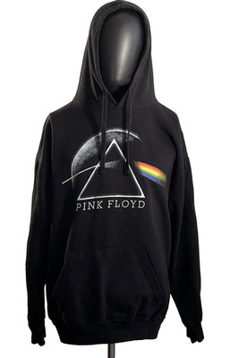 Pink Floyd Hoodie Sweatshirt Black Mens Size XL  Dark Side Of The Moon
