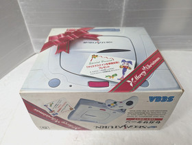 Sega Saturn WHITE Christmas Nights Limited Edition Console HST-0014  Japan Box