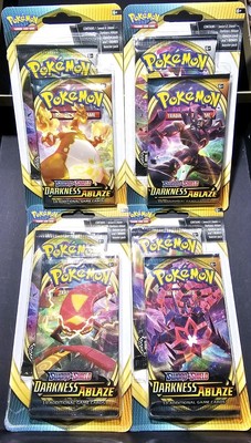 Pokemon Darkness Ablaze Rebel Clash Two 2 Pack Blister Booster - Neu und Sealed