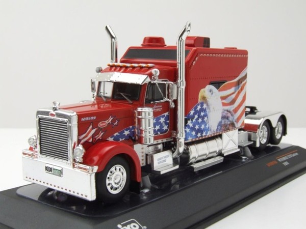 Peterbilt 379 Custom Red 2002 1/64 IXO 64TR016A-image