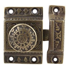 Cabinet Latch, Cabinet Door Latches for Closet Kitchen Door Windsor Design, A...