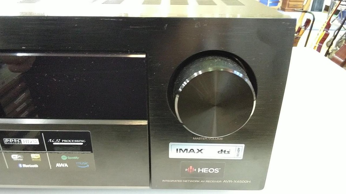 Denon AVR-X4500H 9.2-Channel A/V Receiver High-end Black 10Hz