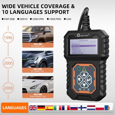 QUICKLYNKS T31 Profi KFZ OBD2 Diagnosegerät Auto Scanner Fehler Auslesegerät