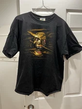 Vintage 1999 Universal Studios Halloween Horror Nights T-Shirt Mummy XXL Black