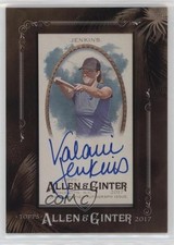 2017 Topps Allen & Ginter Auto Minis Framed Valarie Jenkins #MA-VJ Auto 0n8
