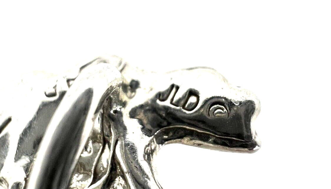 JLD Solid Sterling Silver 925 Hammerhead Shark Pe… - image 5
