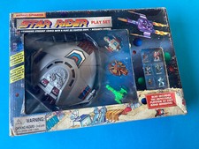 RARE VINTAGE STAR RIDER PLAY SET COMMAND STARSHIP 1997 SOMA INTERNATIONAL NEW
