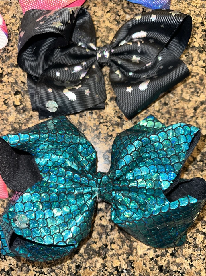 JoJo Siwa Arcos Grandes Lote De 7 Cupcakes Estrás Unicornio Sirena Arco Iris Foto 4 de 4