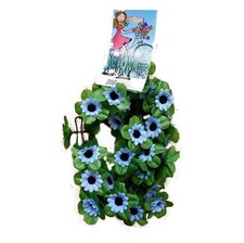 Fahrradgirlande Blumengirlande Fahrraddekoration 10 Typen 120 cm lang