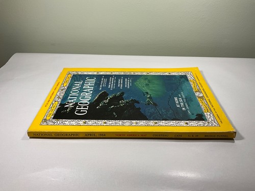 National Geographic Nat Geo Vol. 125, No.4 Sea Expedition, Cat Lovers April 1964 - Picture 3 of 21