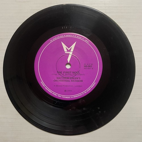 Matthew Green’s Orchestral Rainbow We Three Kings Vinyl Record 7” 45 RPM M7 1974 - Picture 11 of 24