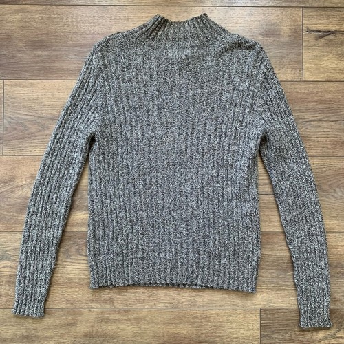 Pendleton Damen mittelbraun Kaschmir Wollmischung Strick Stehkragen gerippt Pullover - Bild 10 von 10