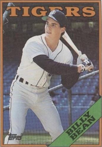 スポーツ選手 1988 BASEBALL CARD No.267 1988 Topps Billy Bean #267 Detroit Tigers Baseball Card | eBay