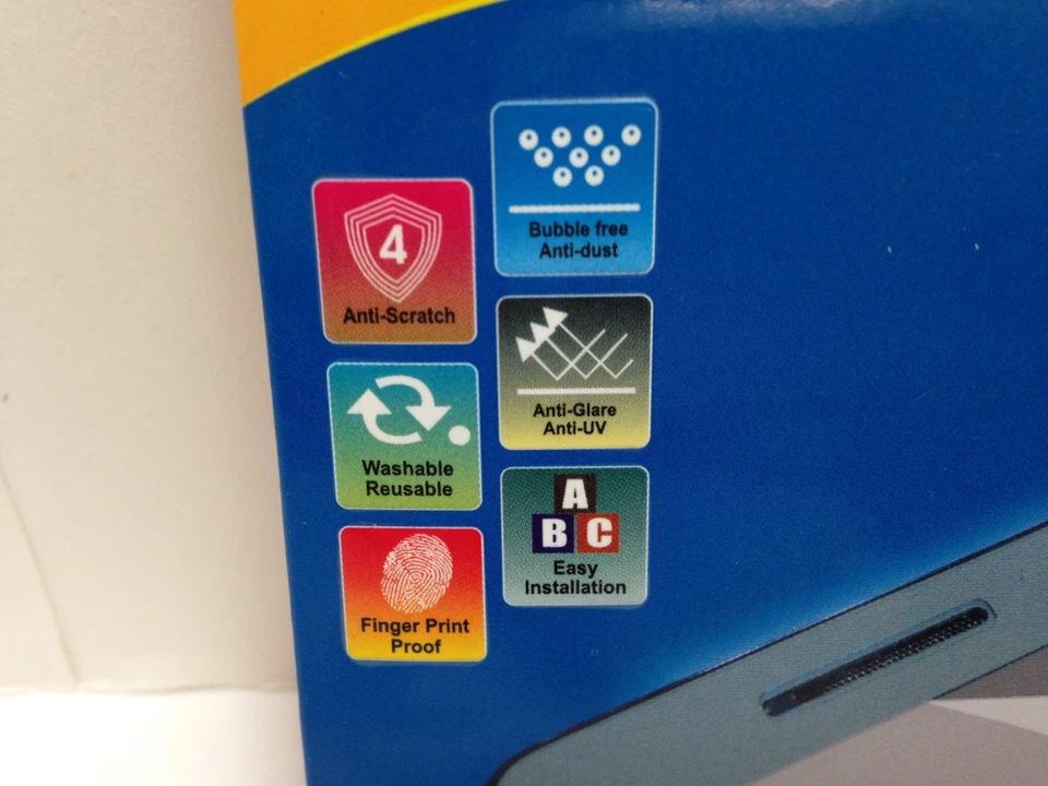 Lote de 2 Protectores de Pantalla para Teléfono Celular Amzer HTC Increíble PB31200 - Transparente Foto 4 de 4