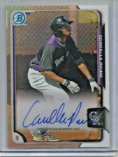 Correlle Prime 2015 Bowman Chrome Refractor Autograph #357/499